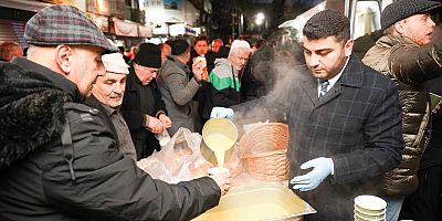 Bursalılara Büyükşehir'den çorba ikramı