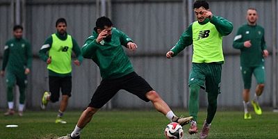 Bursaspor, Adanaspor maçı hazırlıklarını sürdürdü