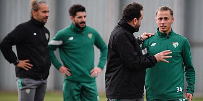 Bursaspor, Arnavutköy maçı hazırlıklarını tamamladı