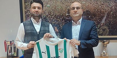 Bursaspor’da heyecanlandıran ziyaret
