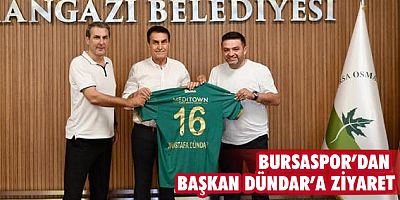  Bursaspor’dan Başkan Dündar’a ziyaret