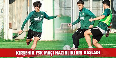 Bursaspor, Kırşehir FSK maçı hazırlıklarına başladı