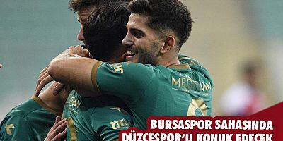 Bursaspor sahasında Düzcespor’u konuk edecek