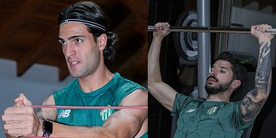 Bursaspor salonda çalıştı