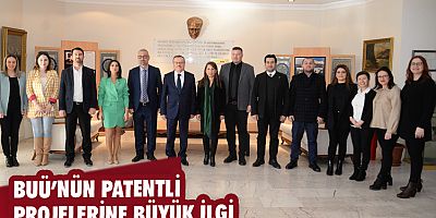 BUÜ’nün patentli projelerine büyük ilgi 
