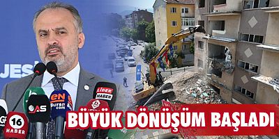 Büyük dönüşüm başladı