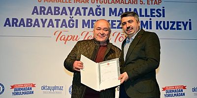 Büyük dönüşüm yolunda tapu seferberliği