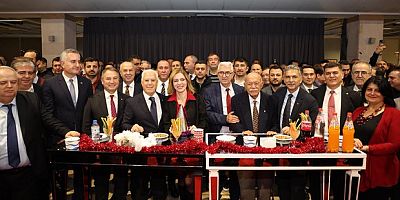 Büyükşehir ailesi yeni yılı birlikte kutladı