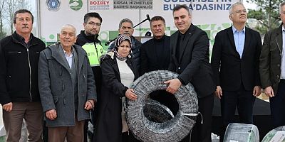 Büyükşehir'den çiftçiye hayat veren destek