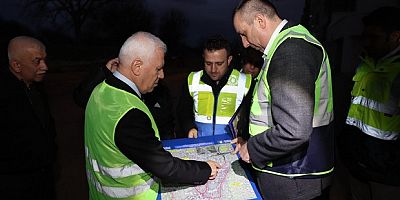 Büyükşehir gece gündüz sahada