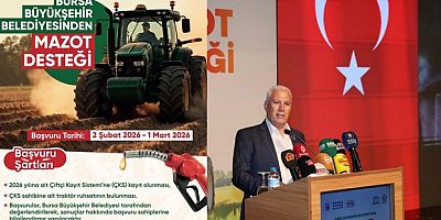 Büyükşehir mazot desteğini 5 bin liraya yükseltti