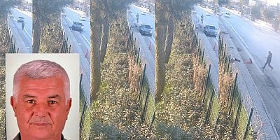 Cinayet gibi kaza güvenlik kamerasında