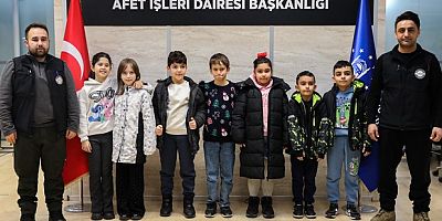 Çocuklar afet bilincini eğlenerek kazanıyor