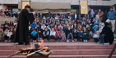 Çocuklar kültür sanatla büyüyor