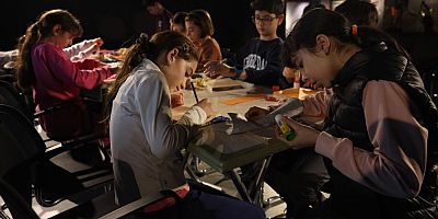 Çocuklar Nilüfer’de hayallerindeki liri tasarladı