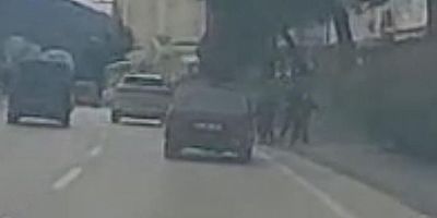 Çocukların üzerine araç sürdü