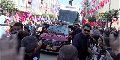 Cumhurbaşkanı Bursa'ya Togg aracıyla giriş yaptı