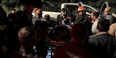 D-100 kara yolunda kaza: 3 yaralı