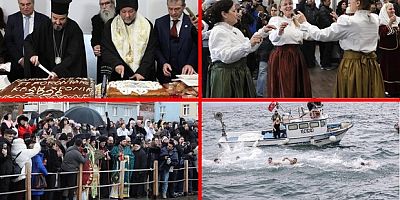 Denizden haç çıkardılar