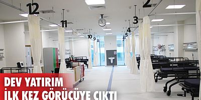 Dev yatırım ilk kez görücüye çıktı