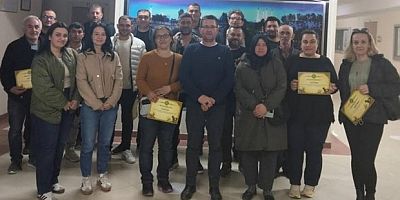 Diplomalı çobanlar kursu tamamladı