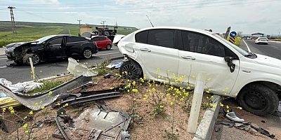 Diyarbakır'da trafik kazası: 3'ü çocuk 5 yaralı