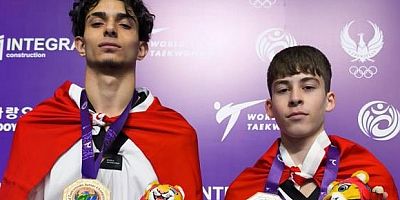 Dünya Gençler Taekwondo Şampiyonası'nda çifte bronz