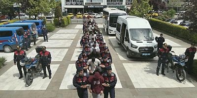 Düzce'de yasa dışı bahis operasyonu: 55 gözaltı