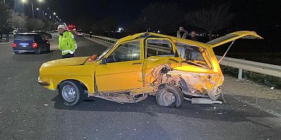 Elazığ'da trafik kazası: 1 yaralı
