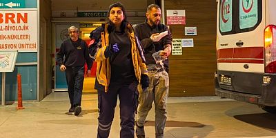 Elini karma makinesine kaptırdı