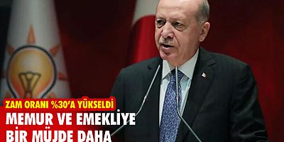 Emekli ve memurlara  bir müjde daha