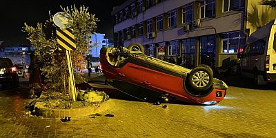 Emniyet kemeri hayatını kurtardı