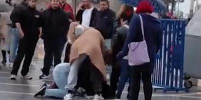 Engelli vatandaşa meydan ortasında saldırı