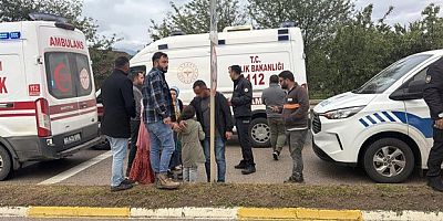 Erbaa'da iki servis minibüsü çarpıştı: 10 yaralı
