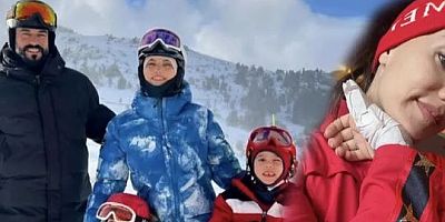 Fahriye Evcen kayak kazası geçirdi