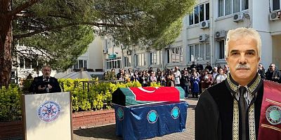 Fakültesi önünden dualarla uğurlandı