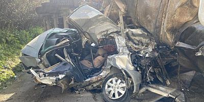 Feci kaza: Karı-koca hayatını kaybetti