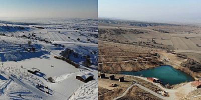 Fotoğraflar kuraklığı gözler önüne serdi