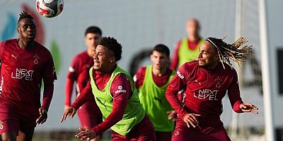 Galatasaray, Gençlerbirliği maçı hazırlıklarını sürdürdü
