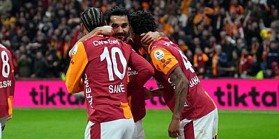 Galatasaray Sane ile önde