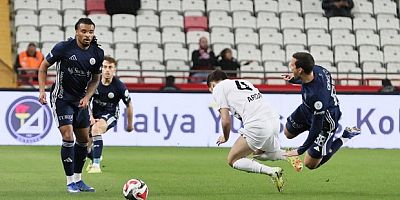 Gaziantep'e Antalya dopingi: 1-4