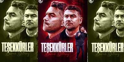 Gaziantep FK’dan Burak Yılmaz’a teşekkür