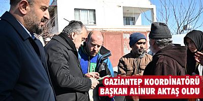 Gaziantep Koordinatörü Başkan Aktaş oldu