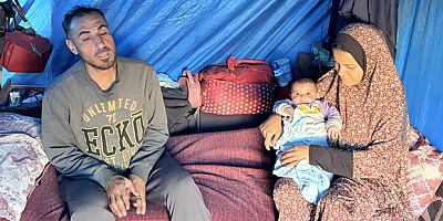 Gazzeli Halid ez-Zaanin, ailesiyle mezarlıkta yaşıyor