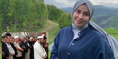 Genç kız gözyaşları arasında toprağa verildi