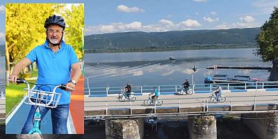Gölyazı'da bisikletli ulaşım dönemi