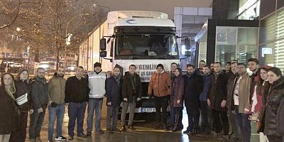 GTSO'nun konteyner evleri yola çıktı