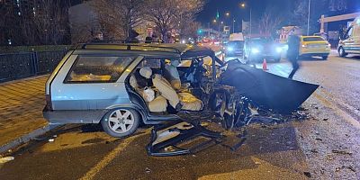 Gümüşhane’de iftara dakikalar kala feci kaza: 1 ölü, 3 yaralı