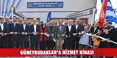 Güneybudaklar’a hizmet binası 