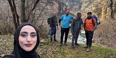 Günlerini Taşköprü Kanyonu'nda kutladı